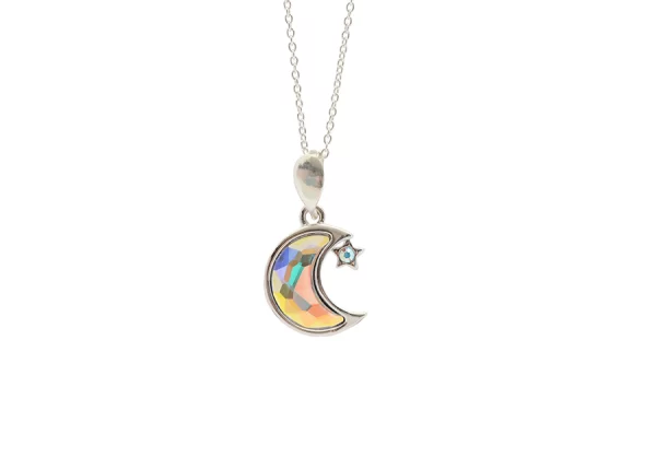 colier luna si stea colier luna colier stea colier swarovski